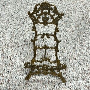 Brass easel
